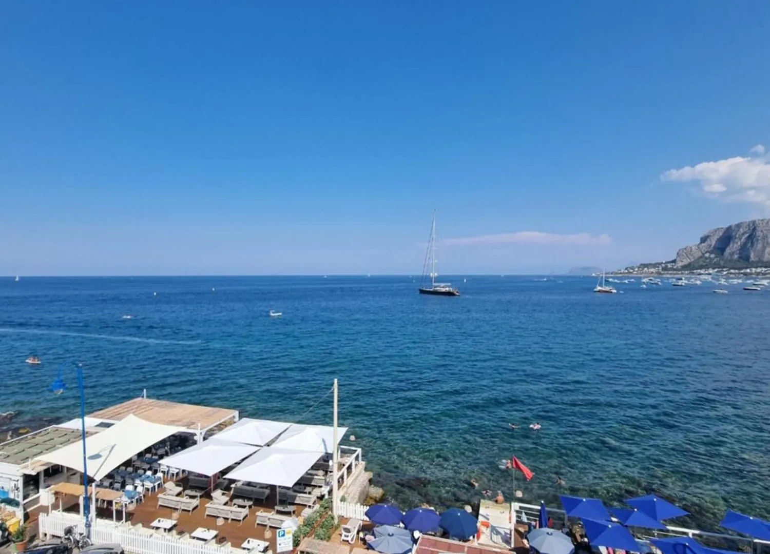 Villa Emilia Mondello Appartamento Emily Con Vista Sul Mare パレルモ 0*,