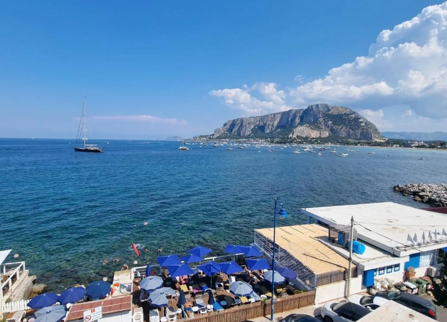 Villa Emilia Mondello Appartamento Emily Con Vista Sul Mare パレルモ